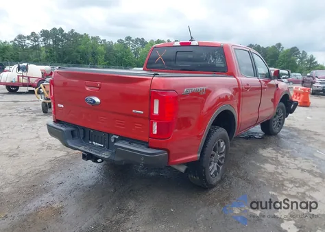 2019 Ford Ranger Lariat z USA, uszkodzony, nr VIN 1FTER4FH8KLA85462
